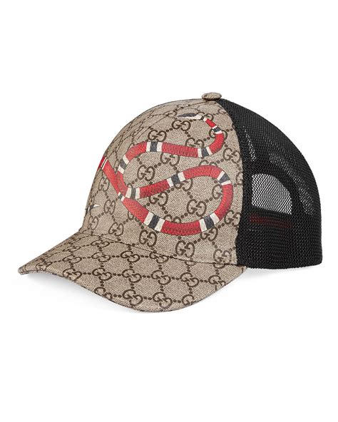 Gucci hat snake print